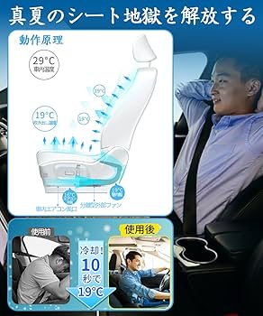 Amazon.co.jp: クールシート 【2025 ファン外付け型】 快適冷感